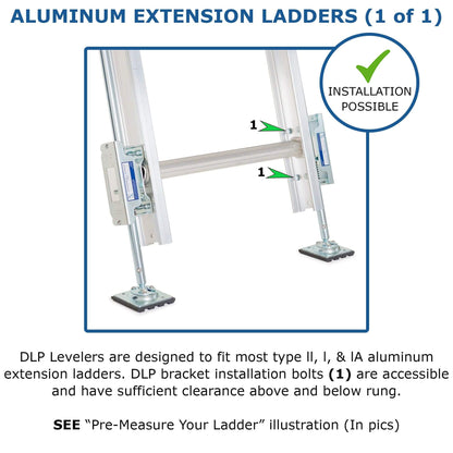 installation guidelines for ladder levelers 